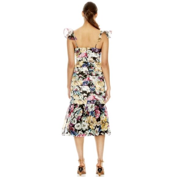 💕TALULAH💕 Alive Midi Dress ~ Wild Camellia Small NWT - Picture 8 of 17